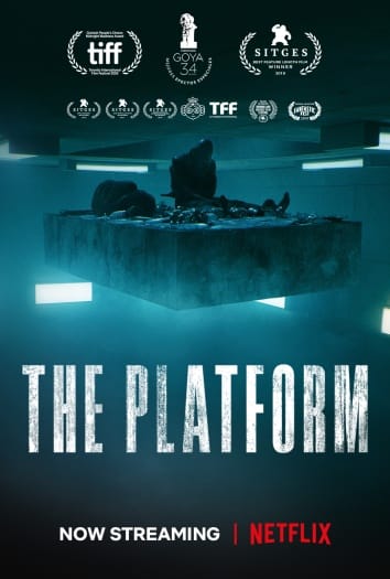 The Platform (2019) Hindi ORG Dual Audio HDRip | 1080p | 720p | 480p | ESubs | Moviesflix
