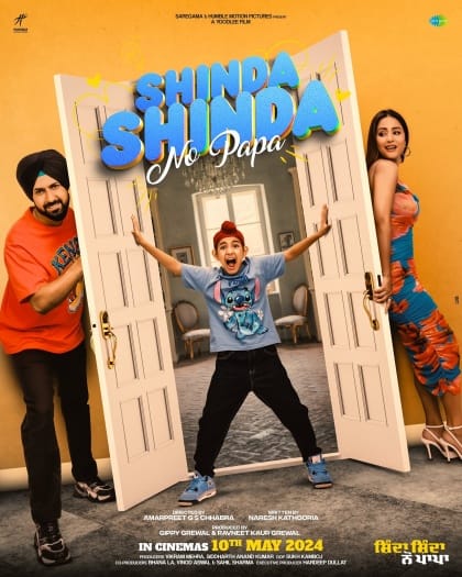 Shinda Shinda No Papa (2024) Punjabi ORG Movie HDRip | 1080p | 720p | 480p | ESubs | Moviesflix